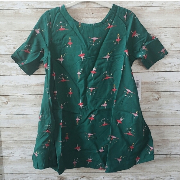 Old Navy Swing Dress with Ballerinas - Picture 2 of 3